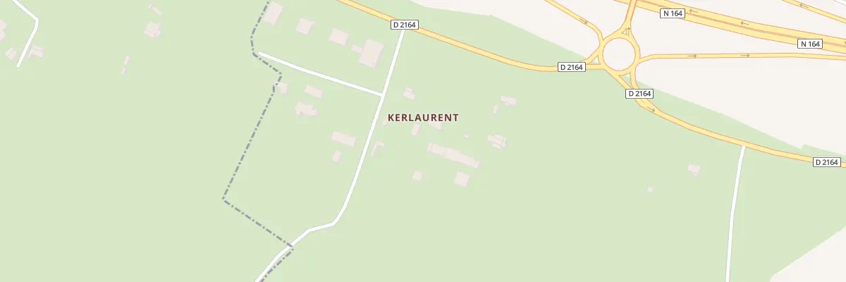 Plan du 5023 Kerlaurent à Gouarec