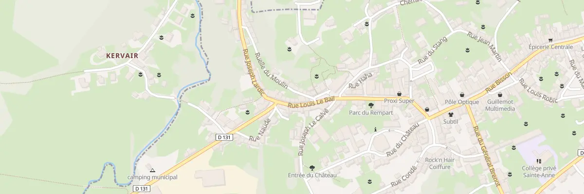 Plan du 5 Rue Louis Le Bail à Guémené-sur-Scorff