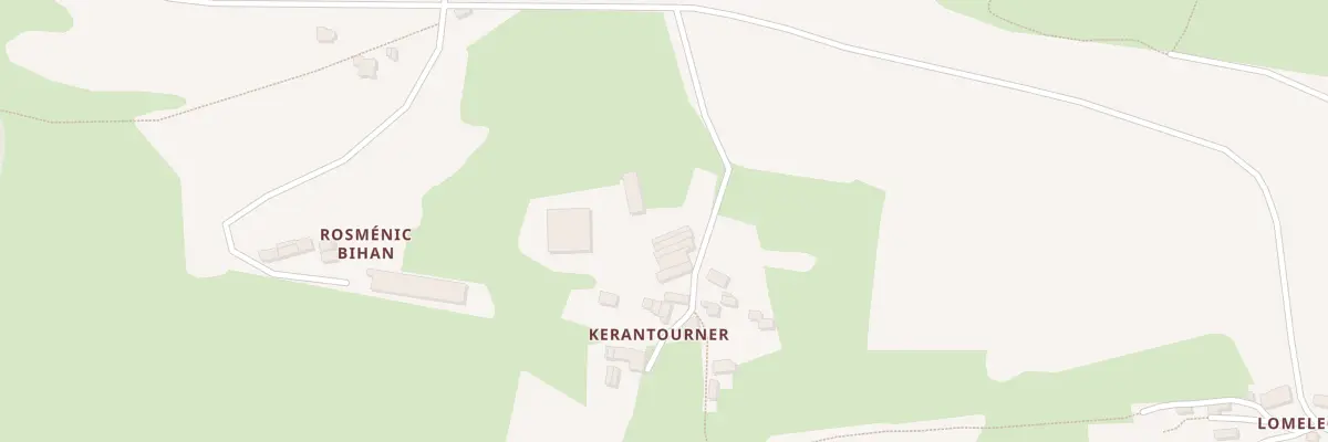 Plan du 5179 Kerantourner à Lanvaudan