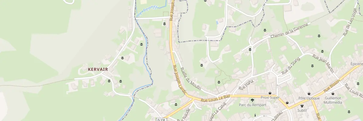 Plan du 21 Rle du Moulin à Guémené-sur-Scorff