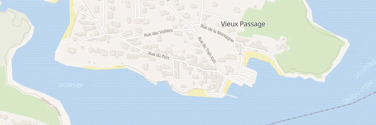 Plan du 41 Rue du Port à Plouhinec