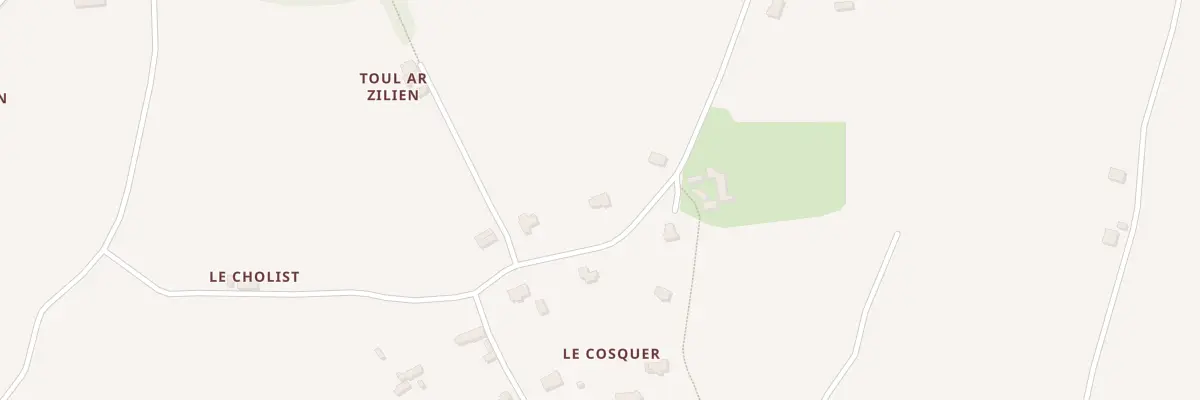 Plan du 4 Le Cosquer à Trédarzec