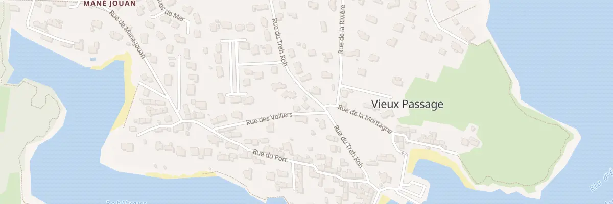 Plan du 62 Rue du Treh Koh à Plouhinec