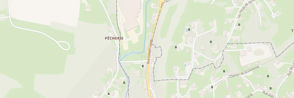 Plan du 28 Rue Joseph Le Lardic à Guémené-sur-Scorff