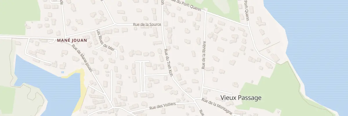 Plan du 45 Rue du Treh Koh à Plouhinec