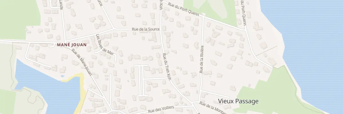 Plan du 43 Rue du Treh Koh à Plouhinec