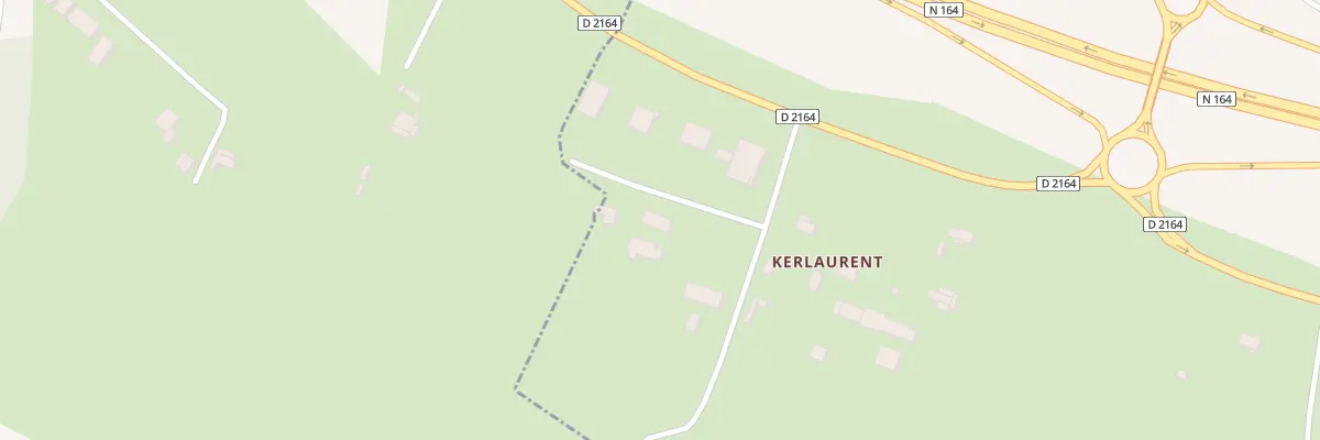 Plan du 5325 Kerlaurent à Gouarec