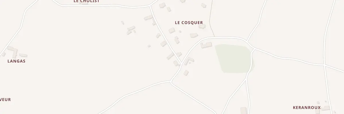 Plan du 5143 Le Cosquer à Trédarzec