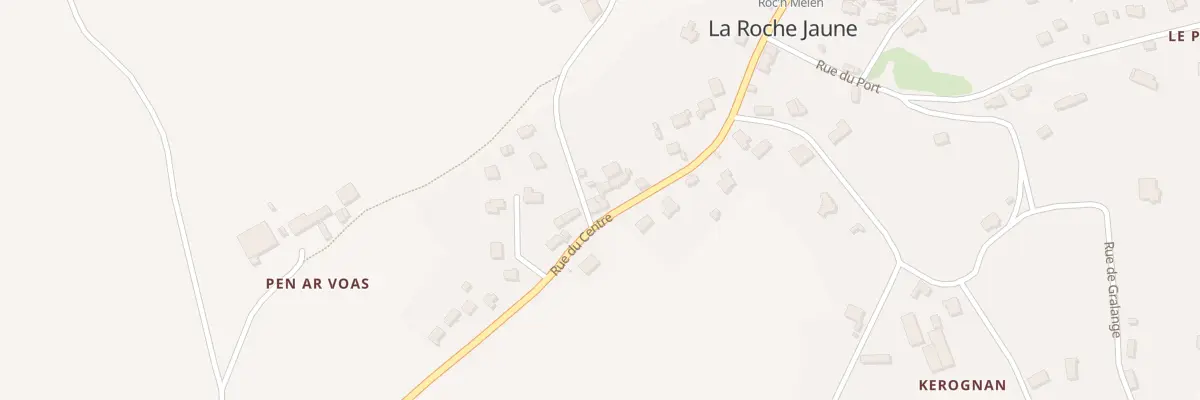 Plan du 17 Rue du Centre à Plouguiel