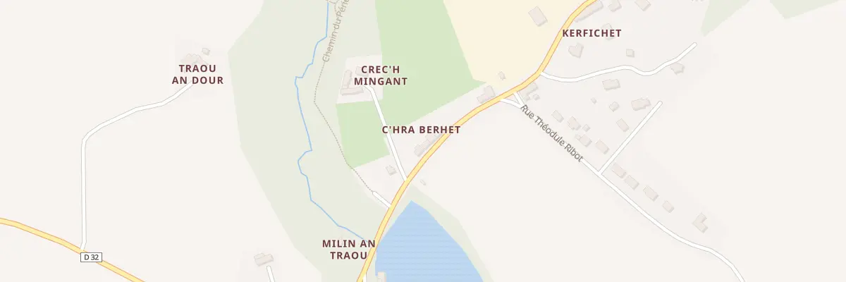 Plan du 4 Chra Berhet à Kermoroc’h