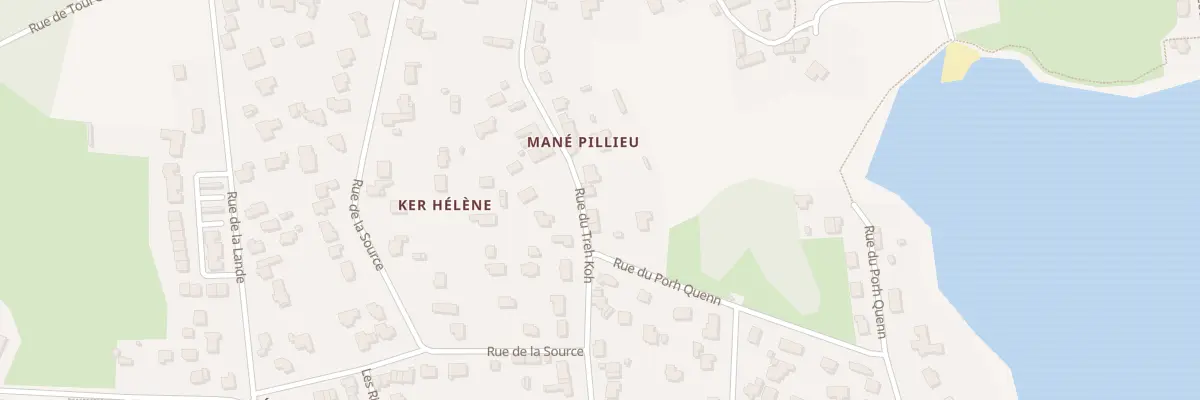 Plan du 25 Rue du Treh Koh à Plouhinec