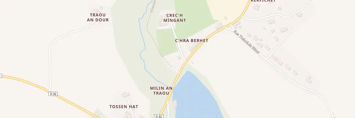 Plan du 6 Chra Berhet à Kermoroc’h