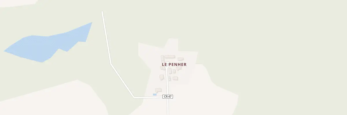 Plan du 5373 Le Penher à Kervignac