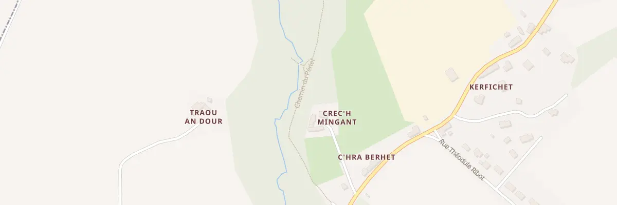 Plan du 5086 Crech Mingant à Kermoroc’h
