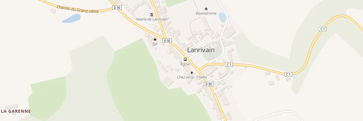 Plan du 9 Rue Kreisker à Lanrivain