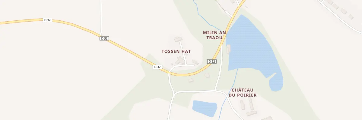 Plan du 5 Tossen Hat à Kermoroc’h