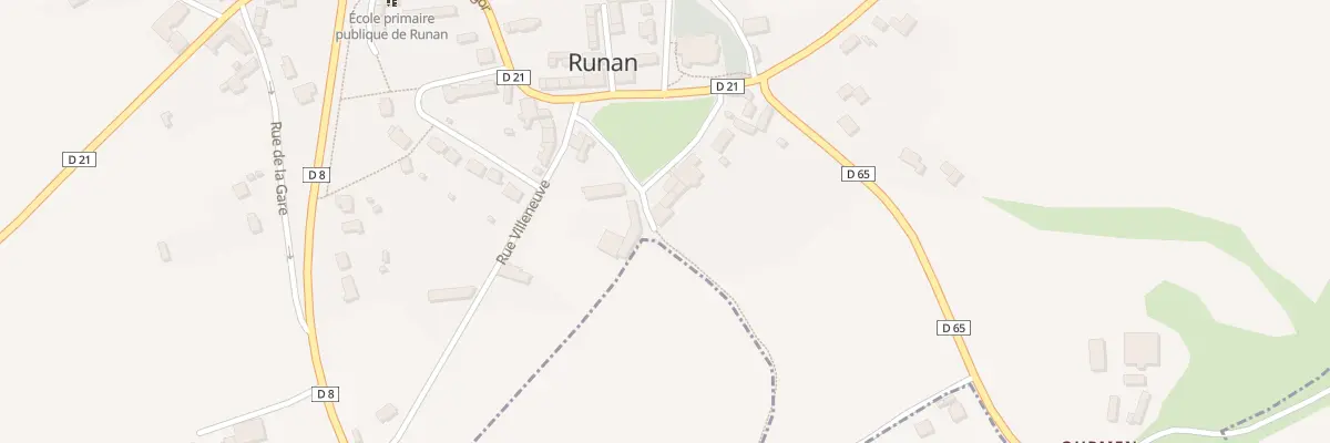 Plan du 4 Rue de Roc’Harou à Runan