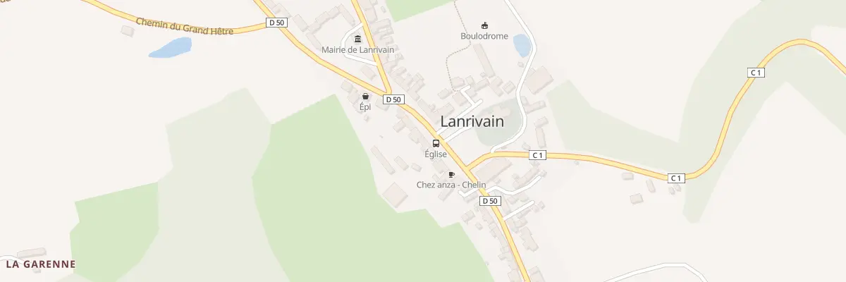 Plan du 11 Rue Kreisker à Lanrivain