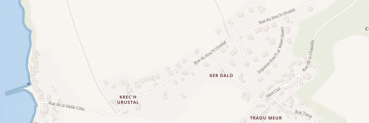 Plan du 24 Rue de la Vieille Cote à Trédarzec