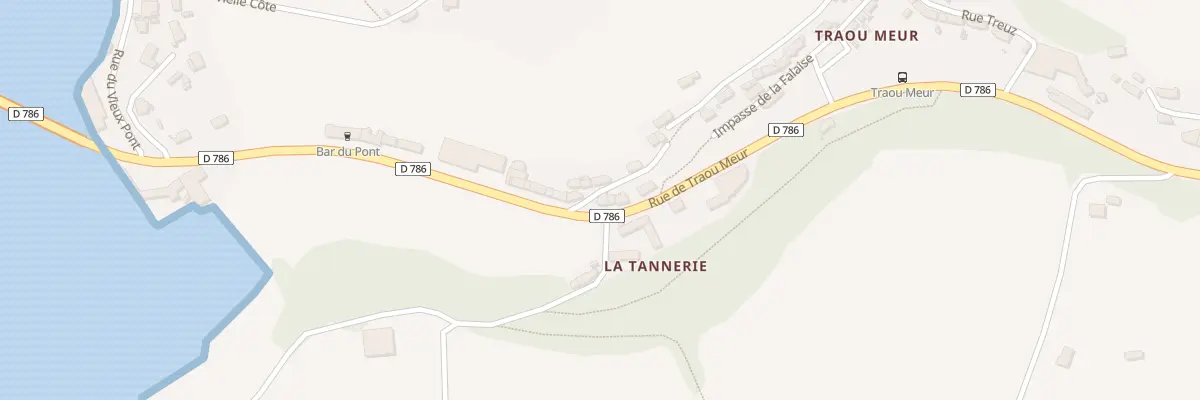 Plan du 5333 Traou Meur à Trédarzec