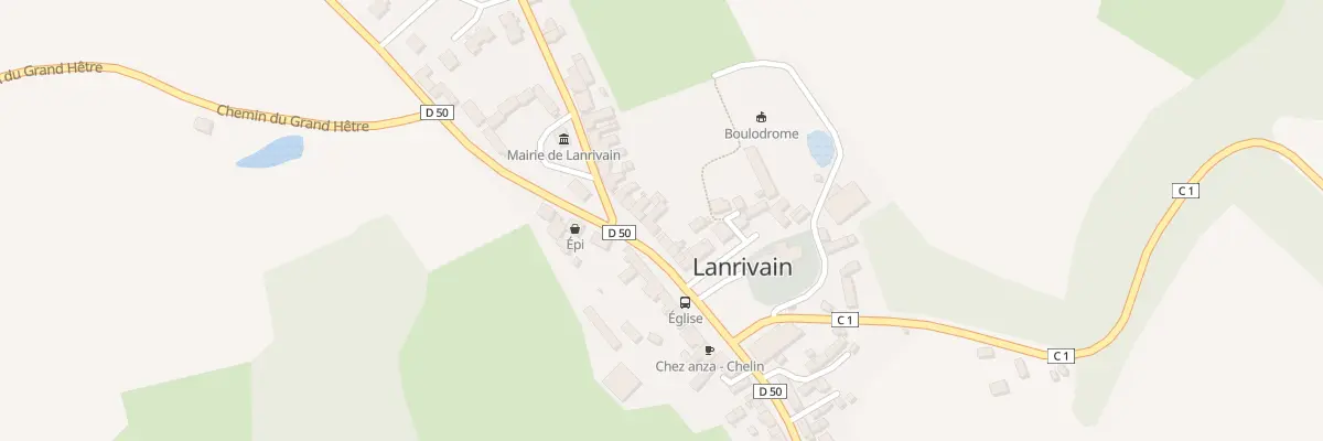Plan du 8 Rue Kreisker à Lanrivain