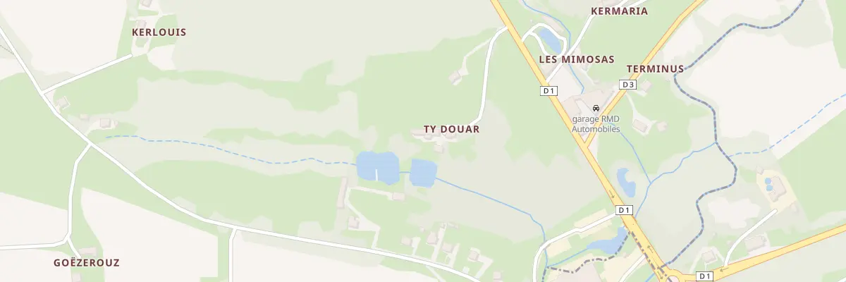 Plan du 5199 Ty Douar à Ploërdut