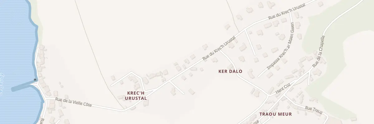 Plan du 26 Rue de la Vieille Cote à Trédarzec