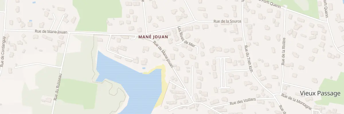 Plan du 39 Rue de Manejouan à Plouhinec