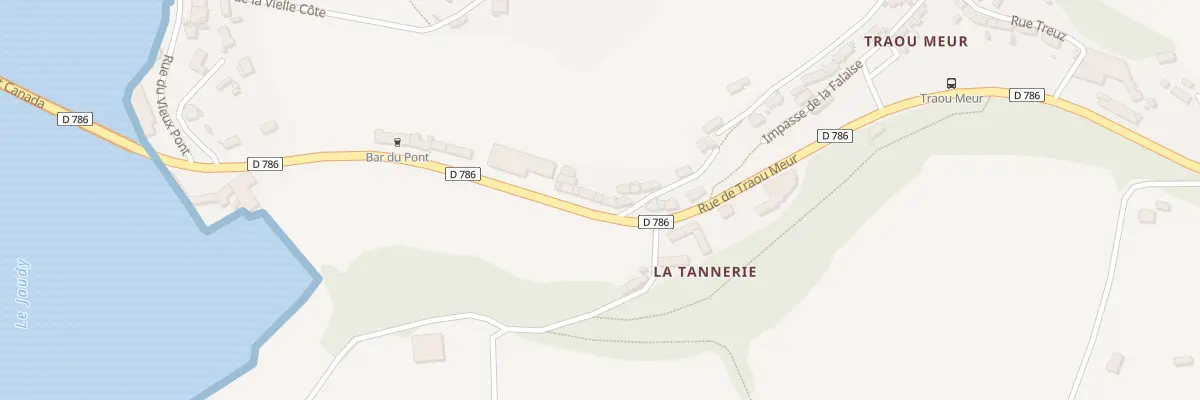 Plan du 30 Rue de Traou Meur à Trédarzec