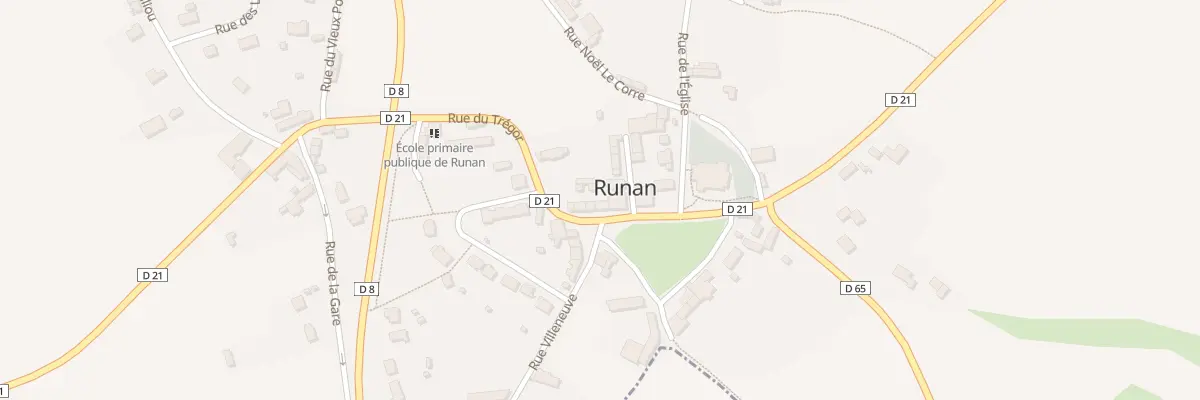 Plan du 20 Pl des Templiers à Runan