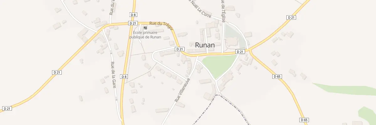 Plan du 8 Pl des Templiers à Runan