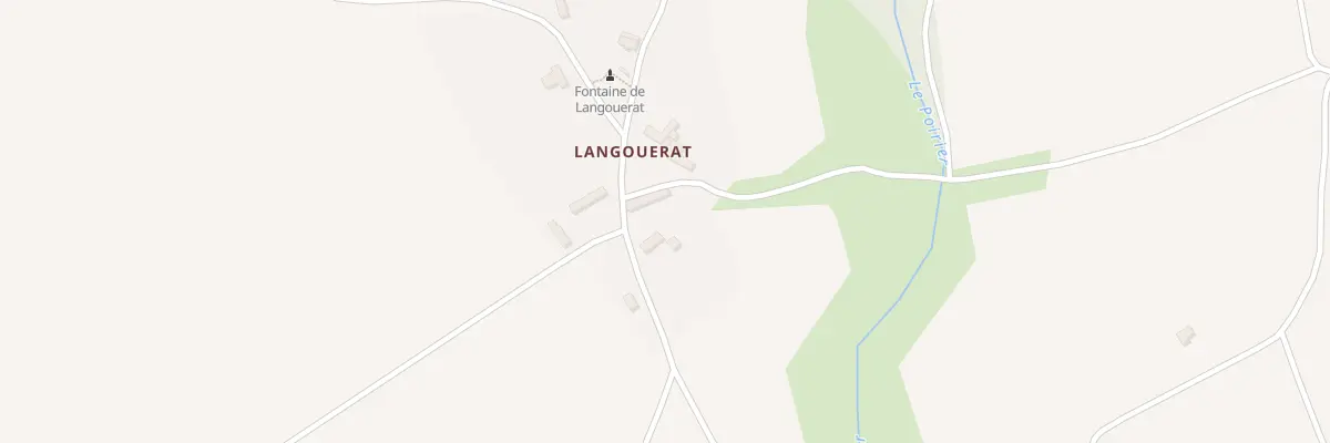 Plan du 5 Landgouerat à Kermoroc’h