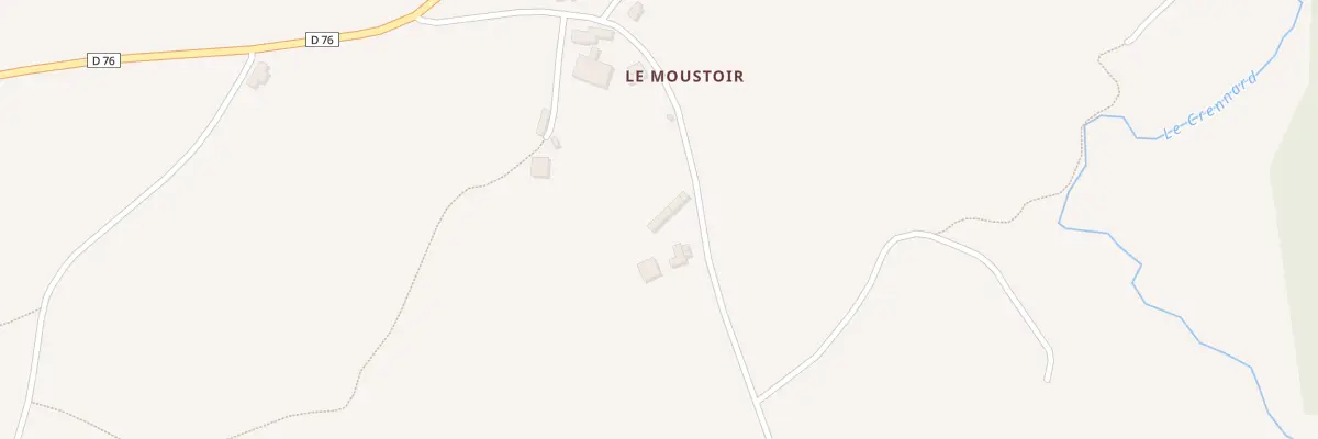 Plan du 8 Le Moustoir à Plélauff