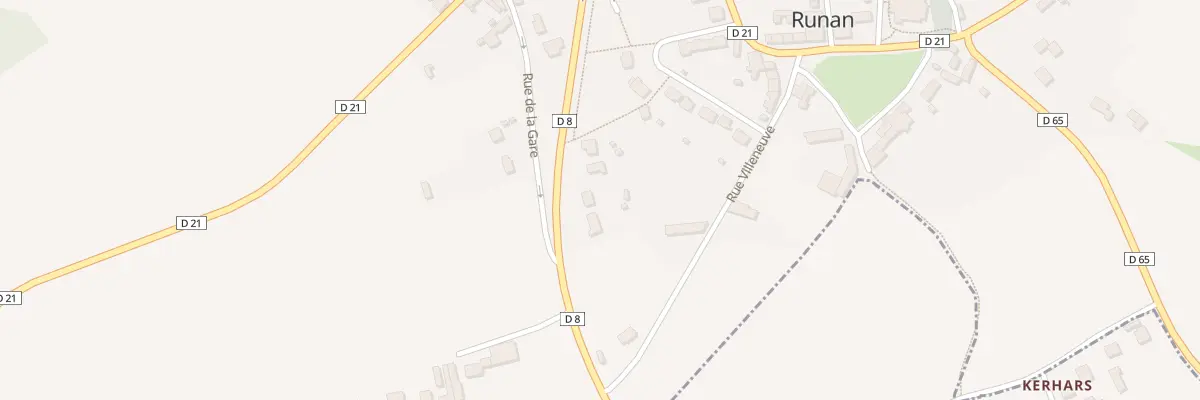 Plan du 4 Rue de la Grande Route à Runan