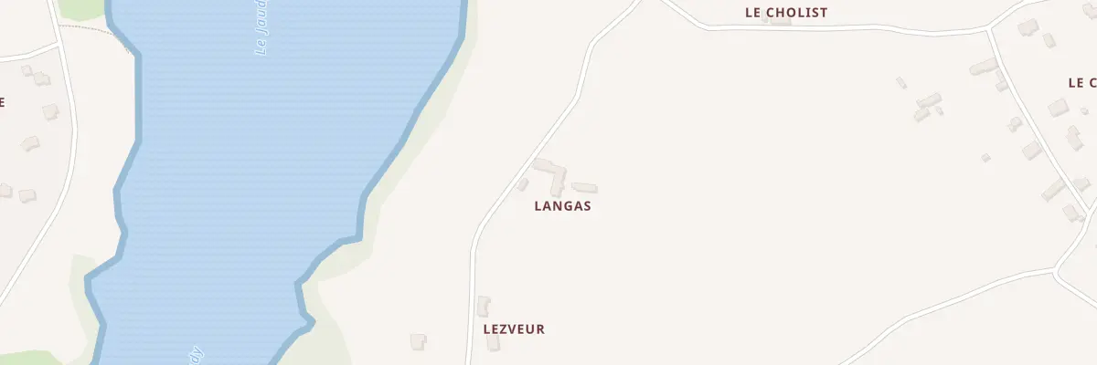 Plan du 5134 Langas à Trédarzec