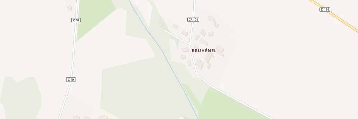 Plan du 5967 Bruhenel à Kervignac
