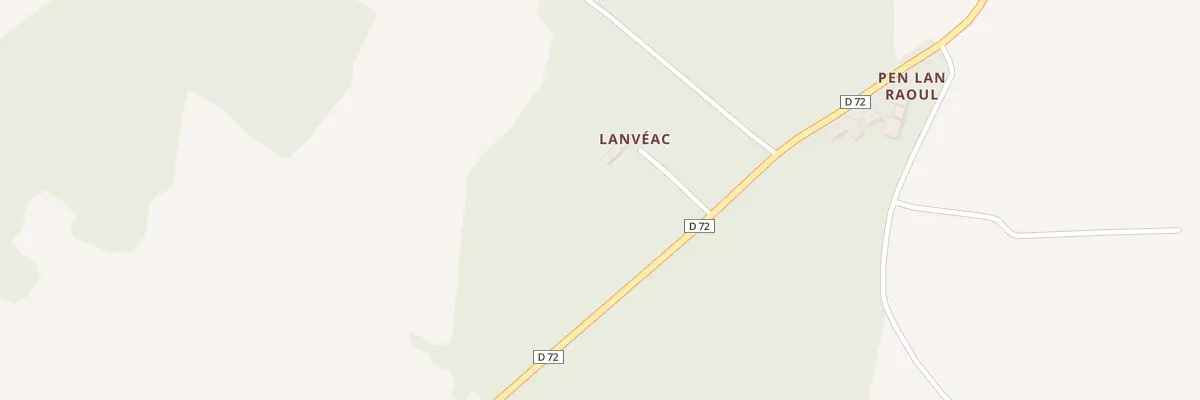 Plan du 1 Lanveac Pommerit Jaudy à La Roche-Jaudy