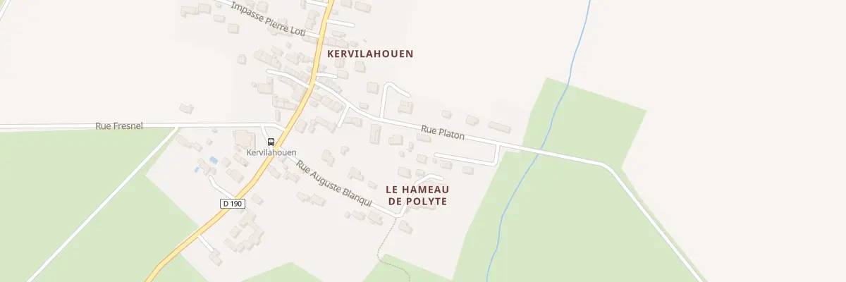 Plan du 5163 Kervilahouen à Bangor