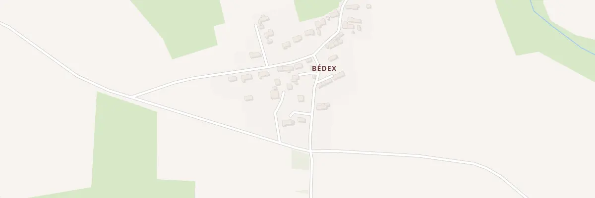 Plan du 5483 Bedex à Bangor