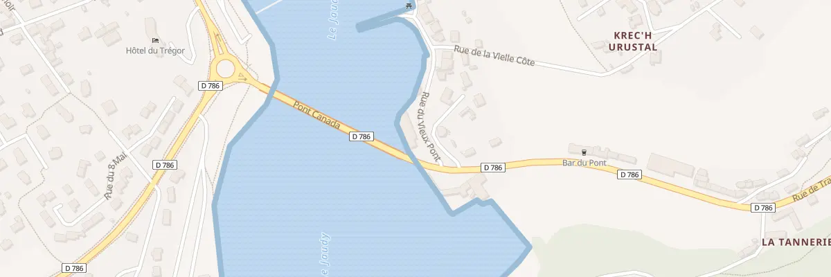 Plan du 3 Rue du Vieux Pont à Trédarzec
