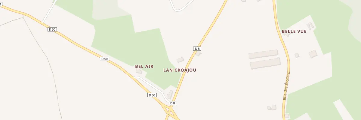 Plan du 5302 La Rouajou à Lanrivain