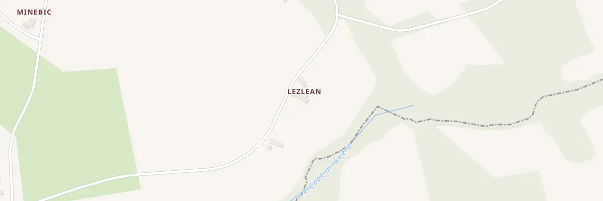 Plan du 5645 Lesléan à Runan