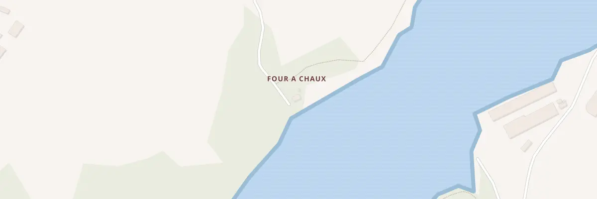 Plan du 3 Four à Chaux à Plouguiel