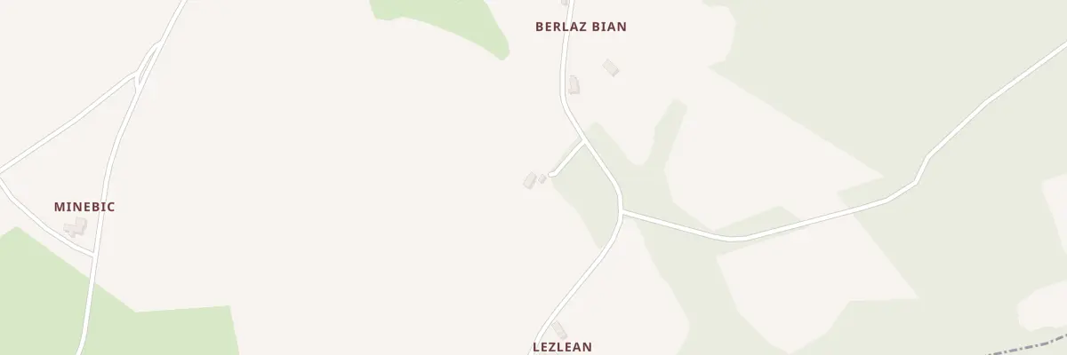 Plan du 4 Berlaz Bian à Runan