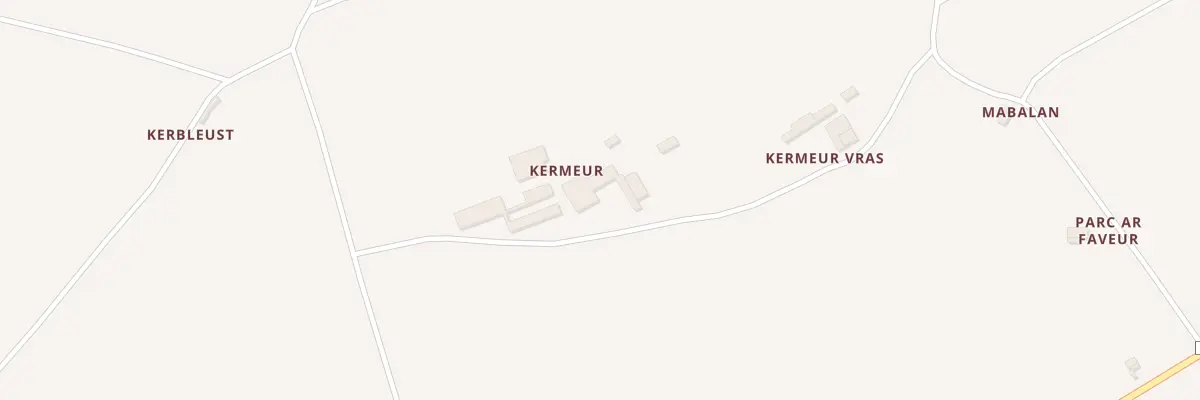 Plan du 5097 Kermeur Bian à Troguéry