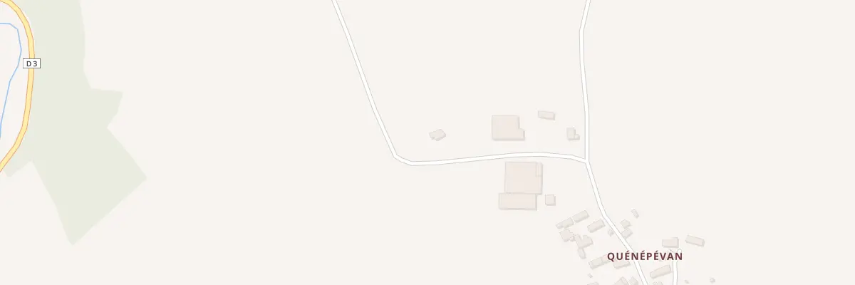 Plan du 5372 Quenepevant à Langoëlan
