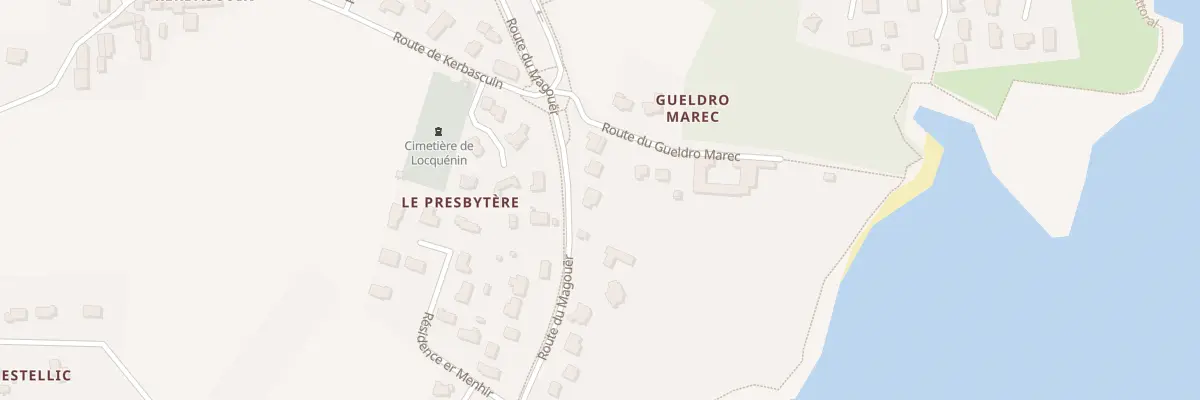 Plan du 7 Rte du Magouer à Plouhinec