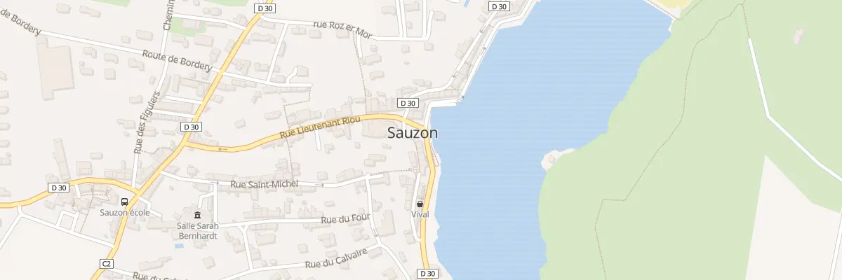 Plan du 78 Pl de l’Eglise à Sauzon
