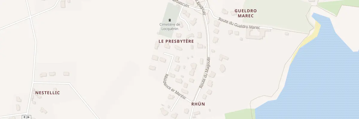 Plan du 10 Res Er Menhir à Plouhinec