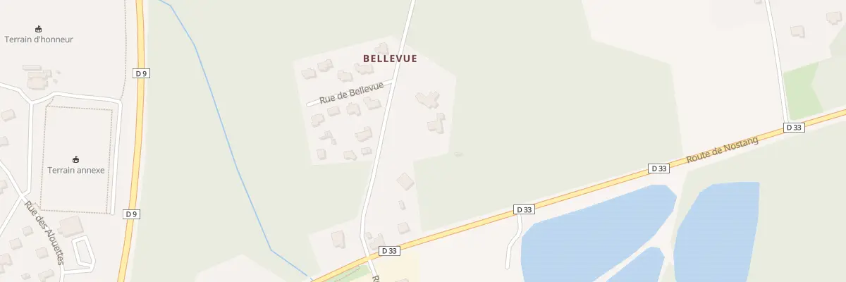 Plan du 5311 Belle Vue à Merlevenez
